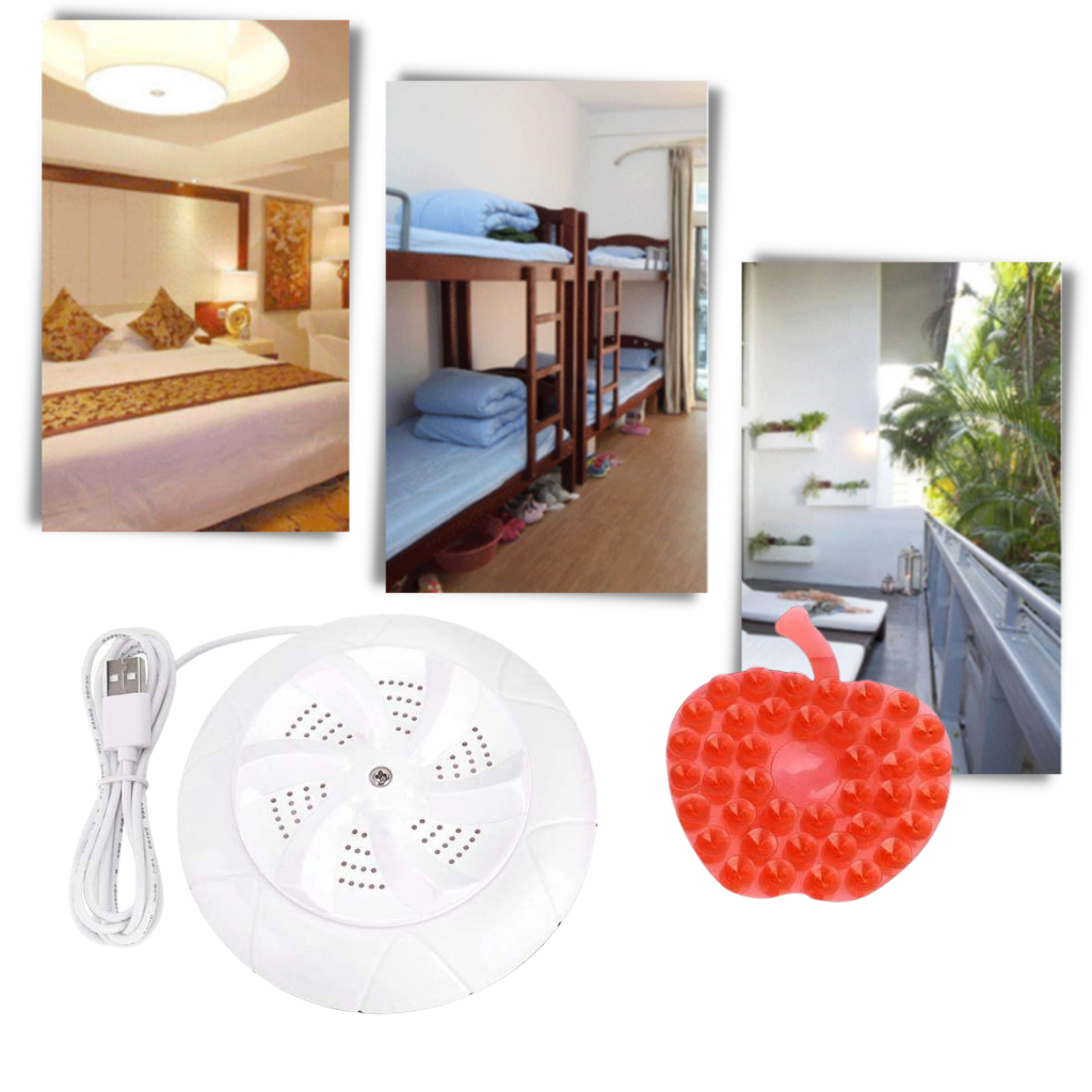 Portable ultrasonic dishwasher & laundry machine - Ozerty