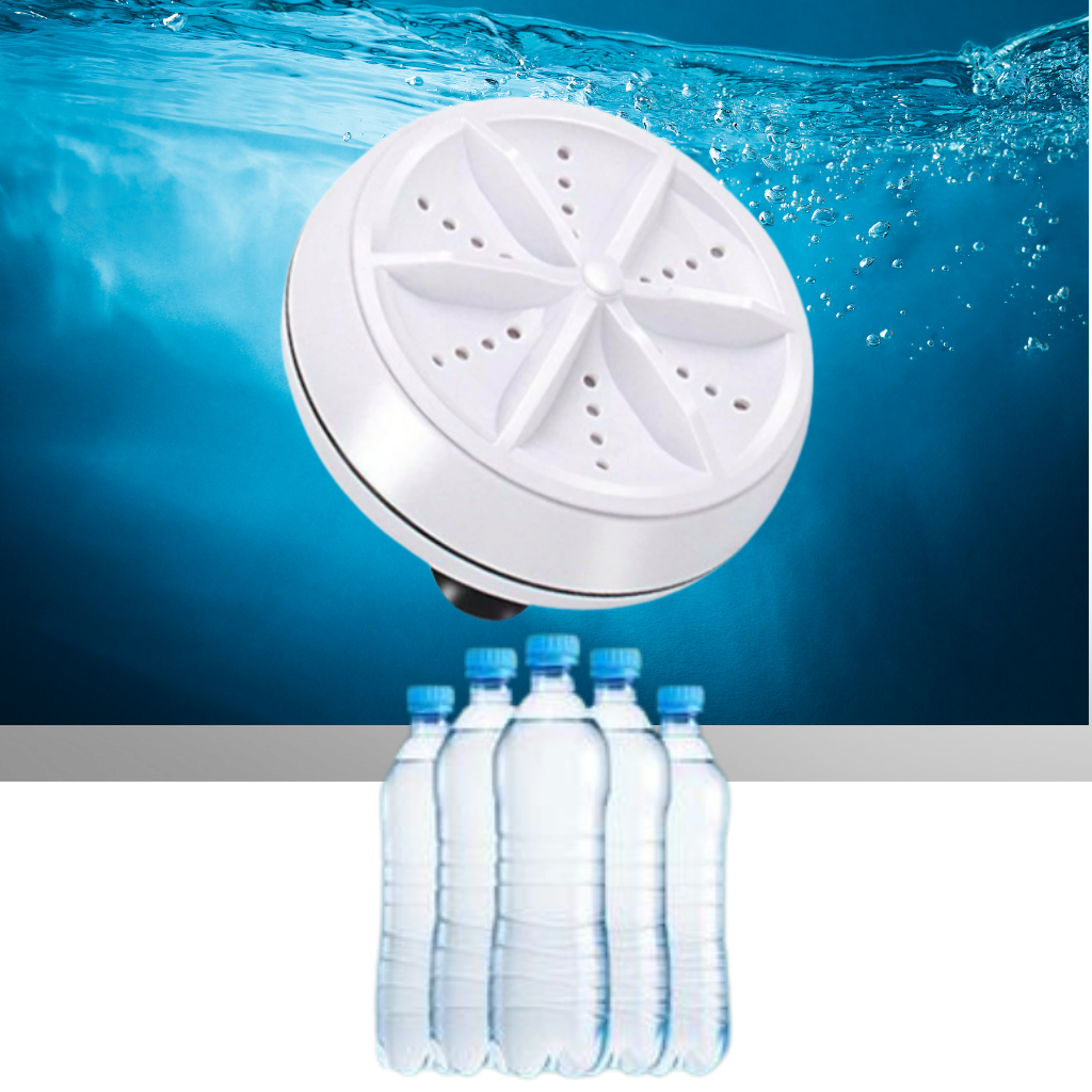 Portable ultrasonic dishwasher & laundry machine - Ozerty