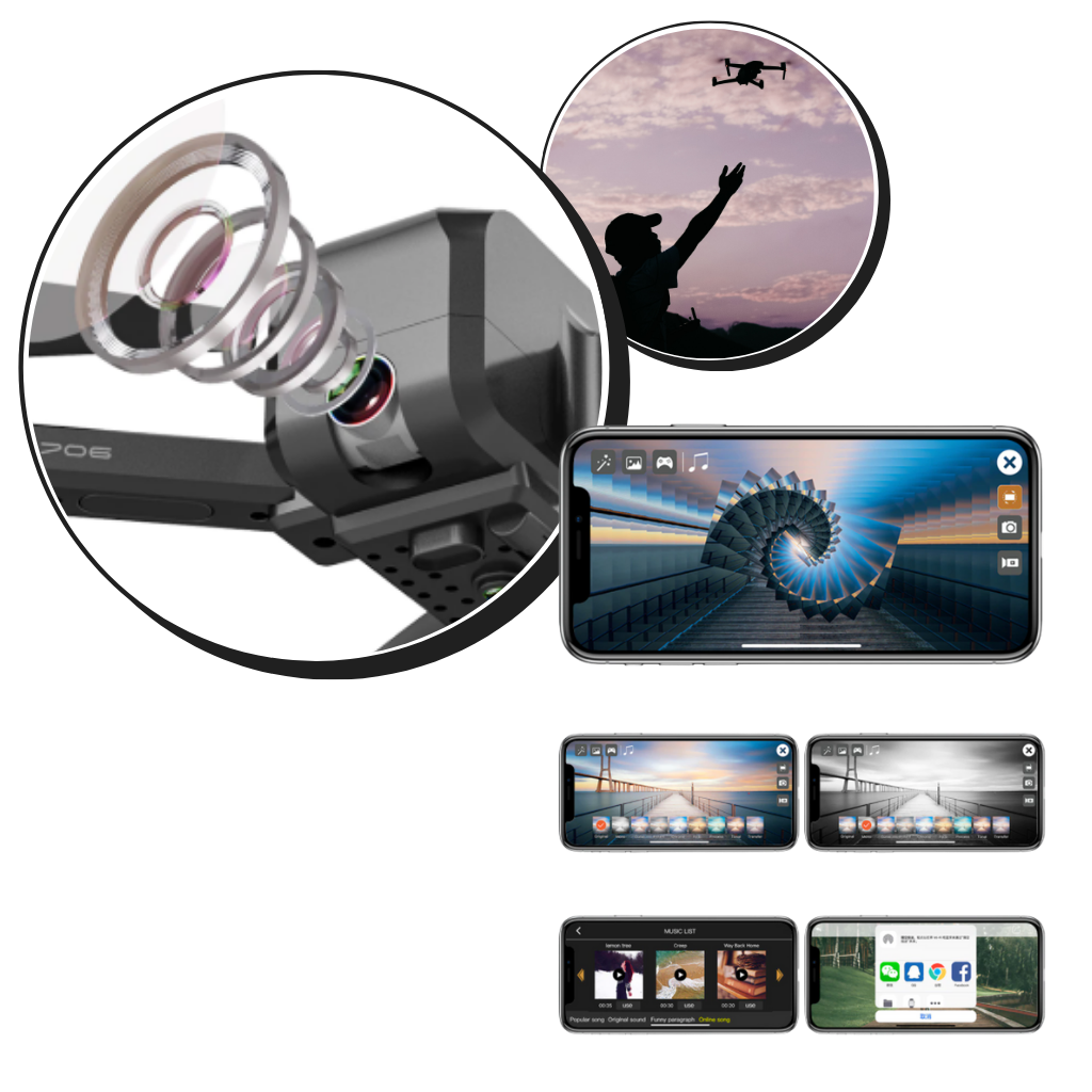 Dual Camera 4K Drone - Ozerty