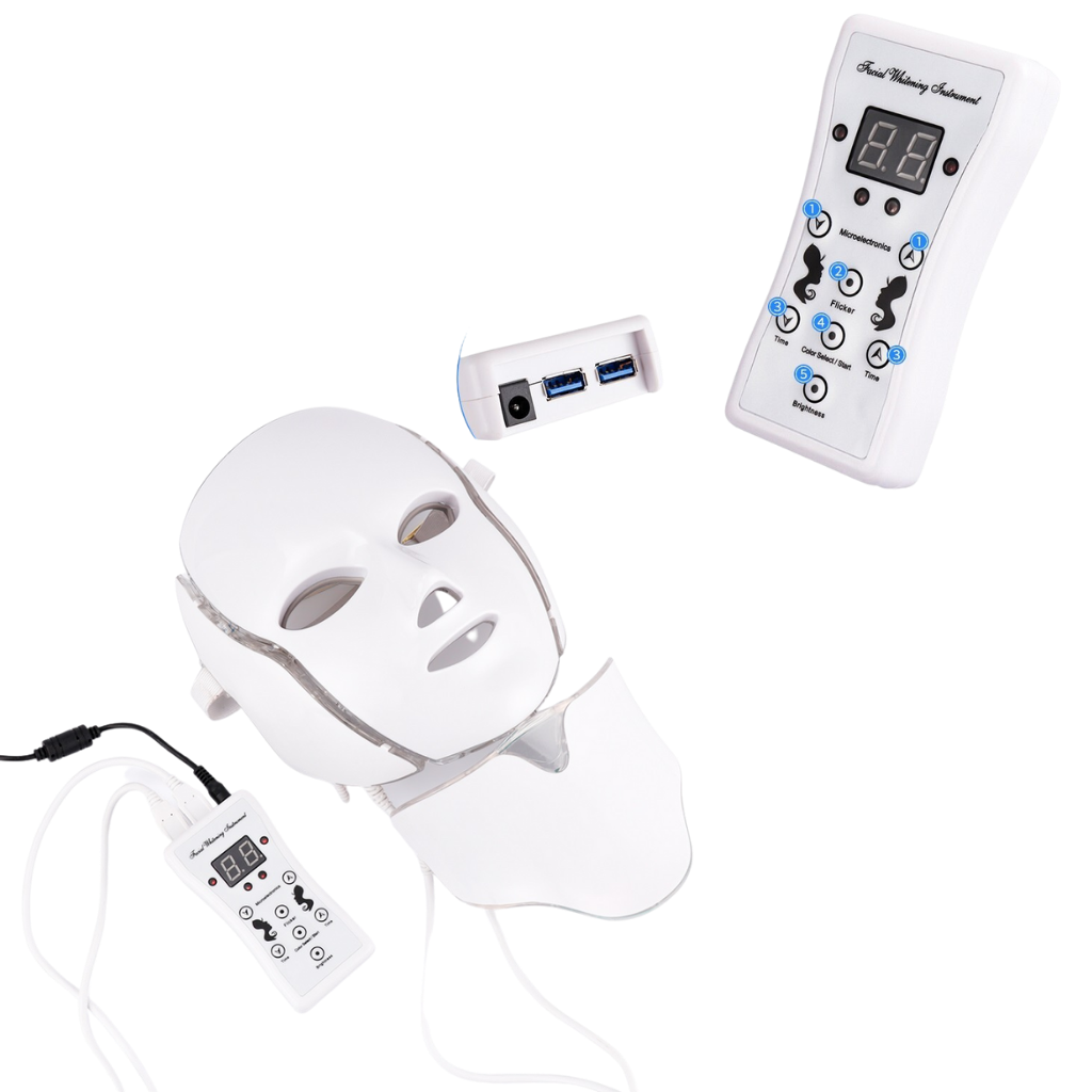 Professional LED Photon Light Therapy Mask - Ozerty