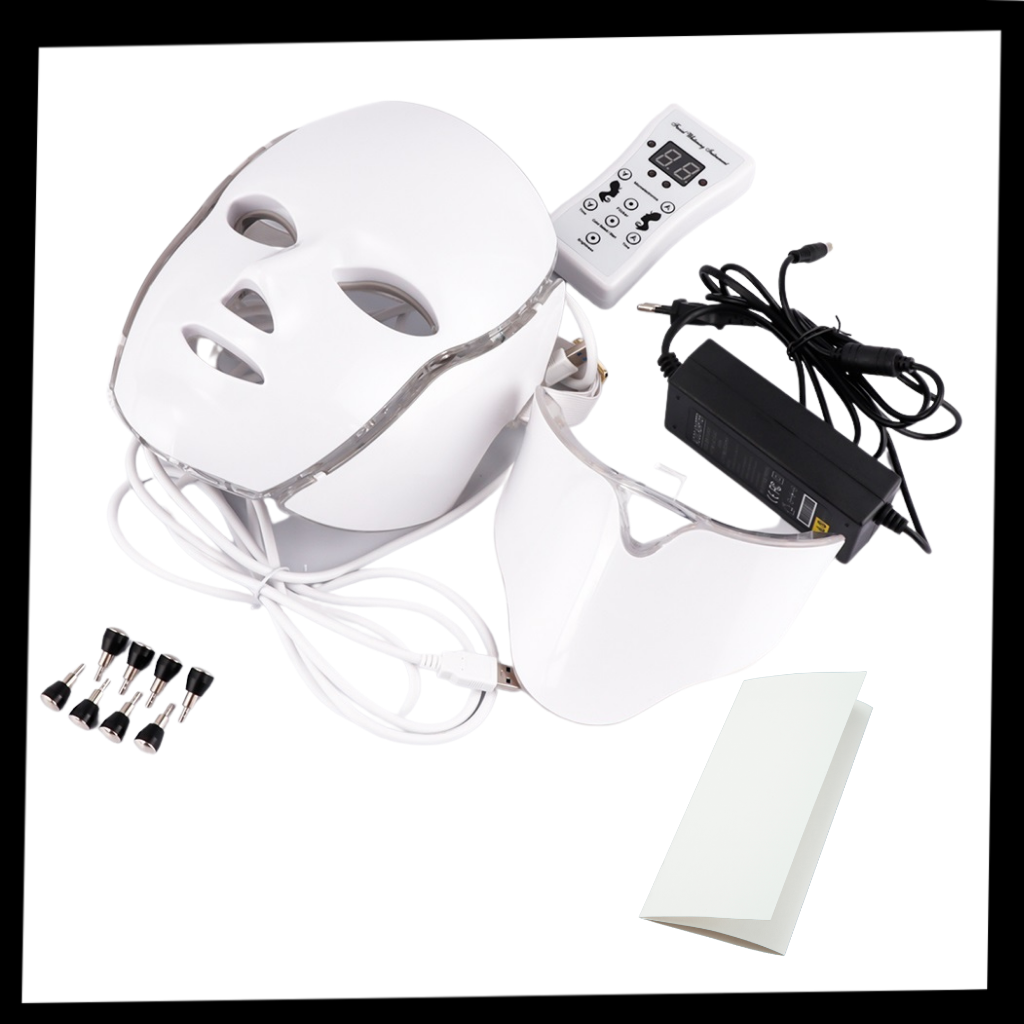 Professional LED Photon Light Therapy Mask - Ozerty