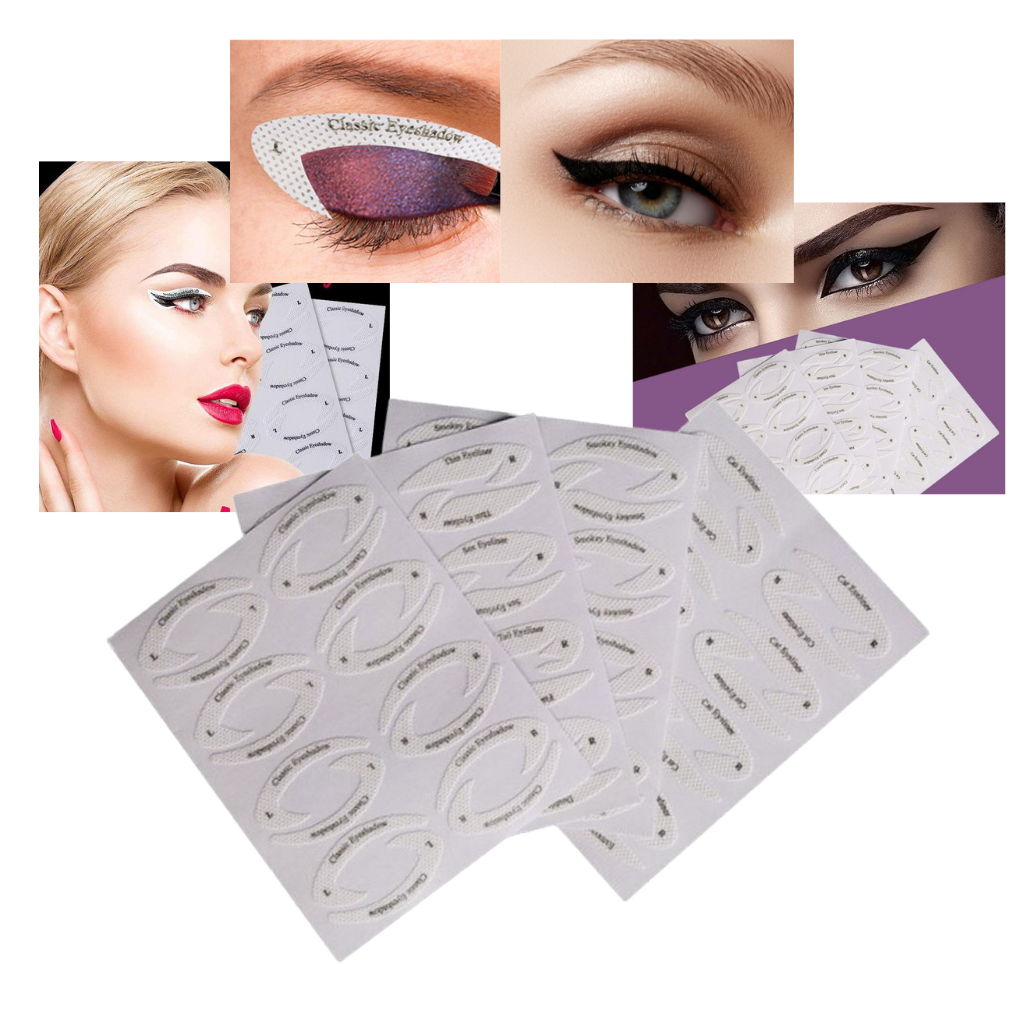 Pack of Quick Eyeliner Stencils - Ozerty