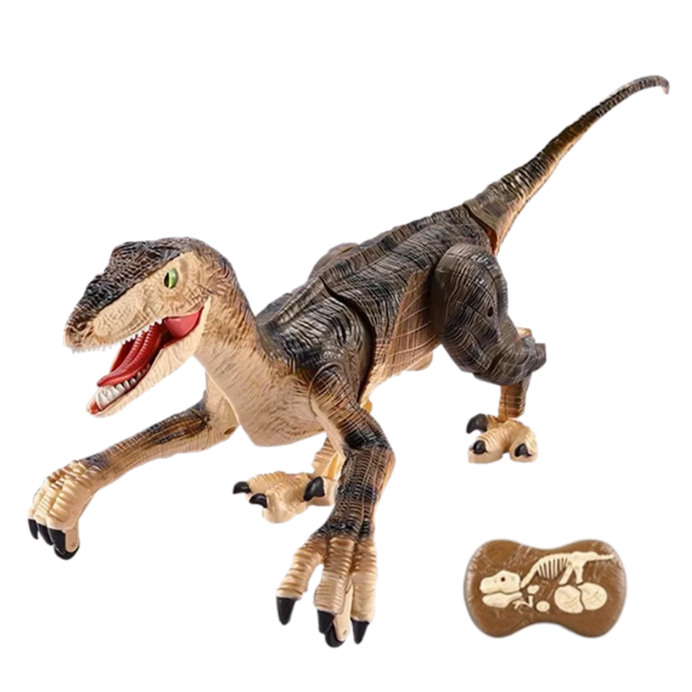 Remote Control Dinosaur Toy -Yellow - Ozerty