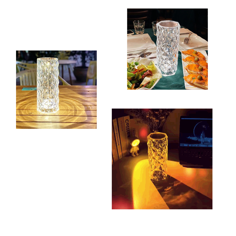 Luxury Crystal Table Lamp - Ozerty