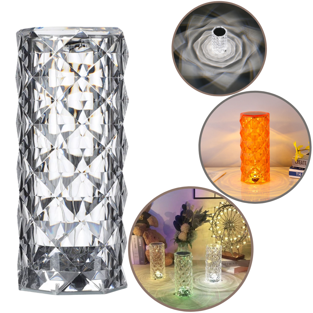 Luxury Crystal Table Lamp - Ozerty