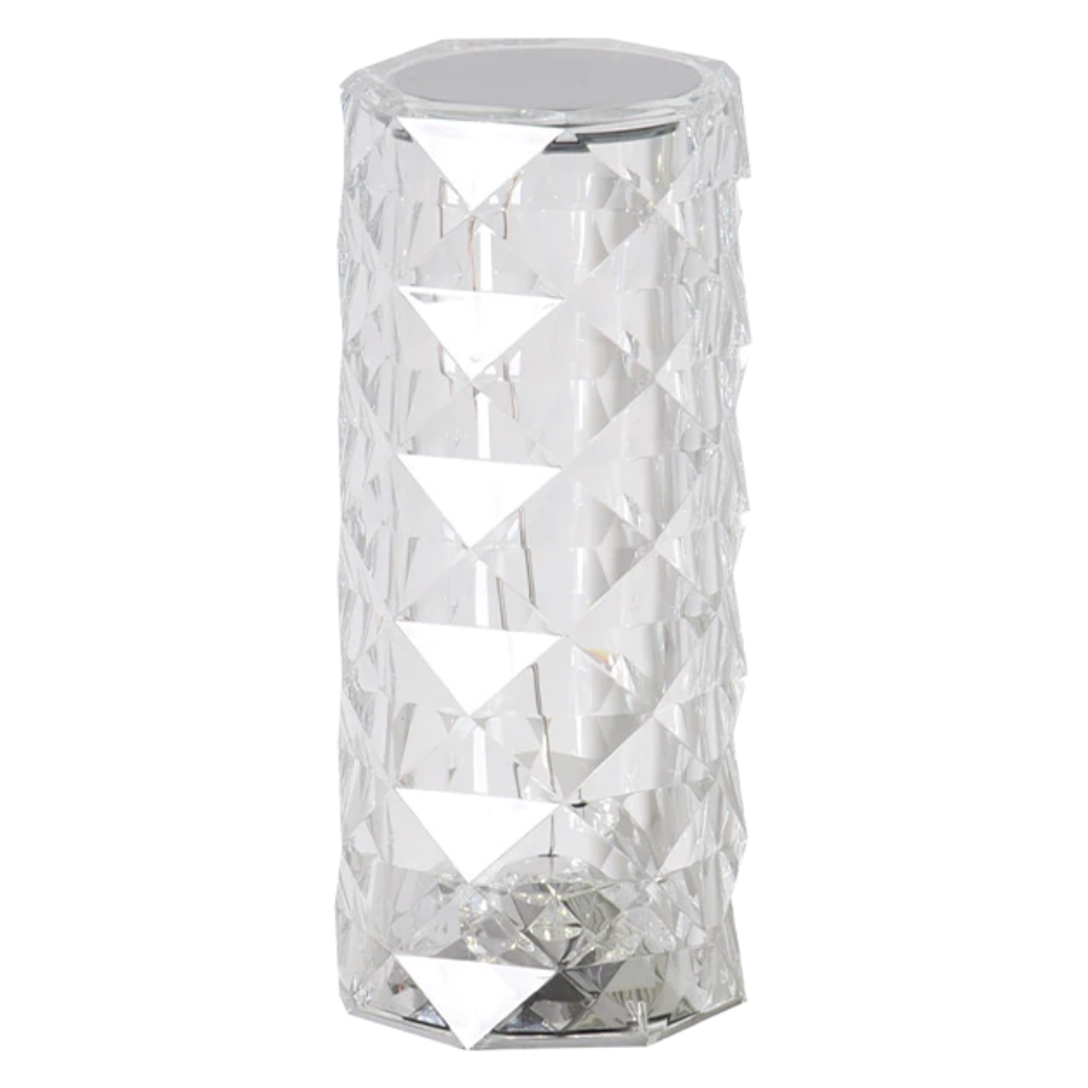 Luxury Crystal Table Lamp -White - Ozerty