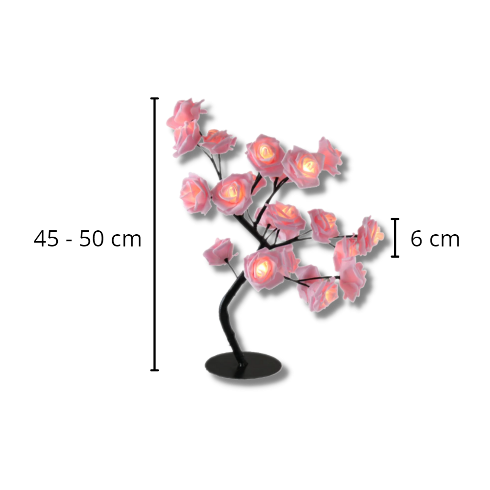 Delightful Rose Tree Lamp - Ozerty