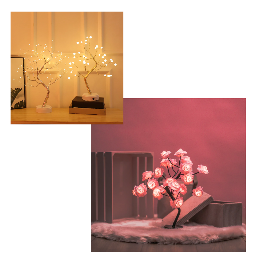 Delightful Rose Tree Lamp - Ozerty