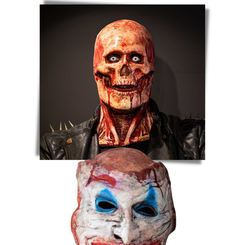Realistic Halloween Horror Double Mask - Ozerty