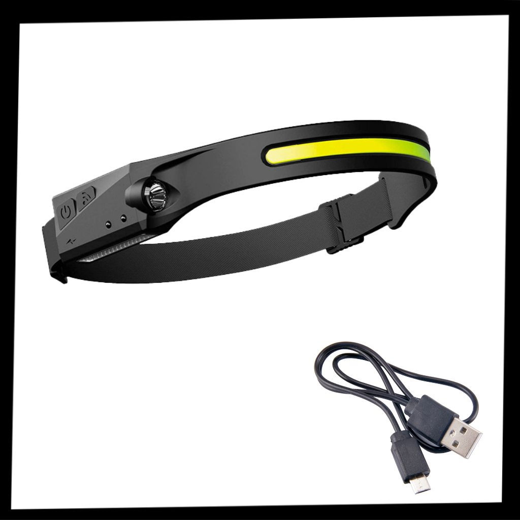 Rechargeable LED Headlamp - Ozerty