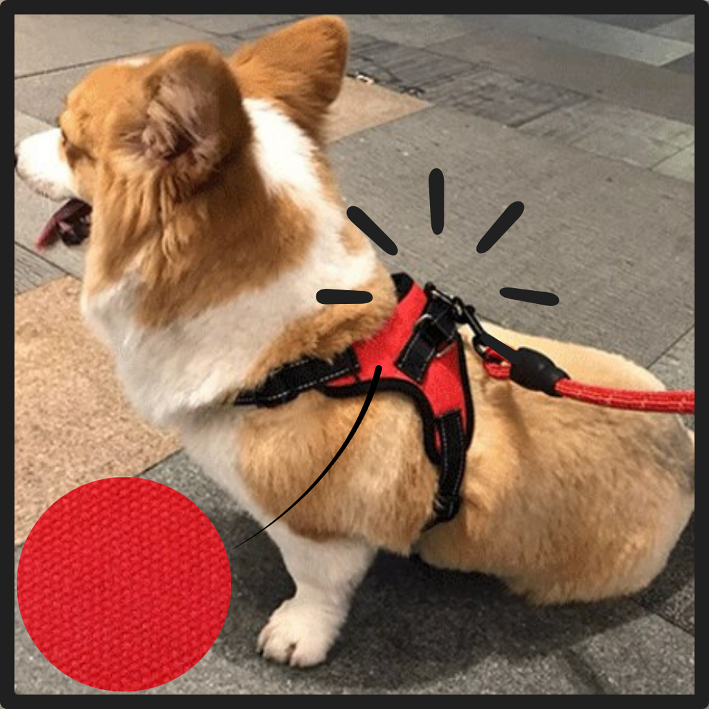 Reflective Adjustable saddle Dog Harness - Ozerty