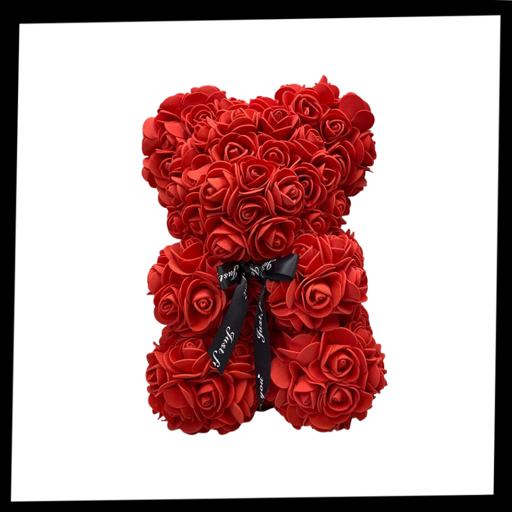 Roses teddy bear - Ozerty