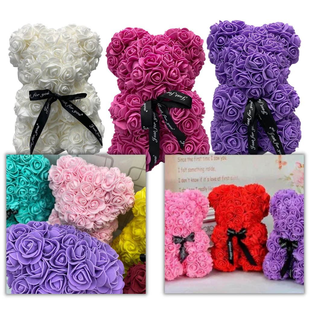 Roses teddy bear - Ozerty