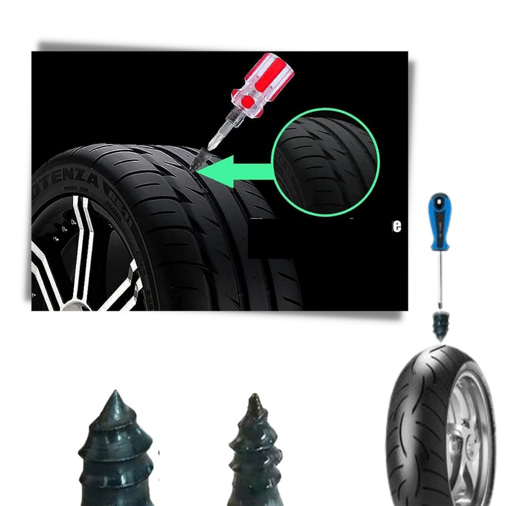 Rubber tire repair nails - Ozerty