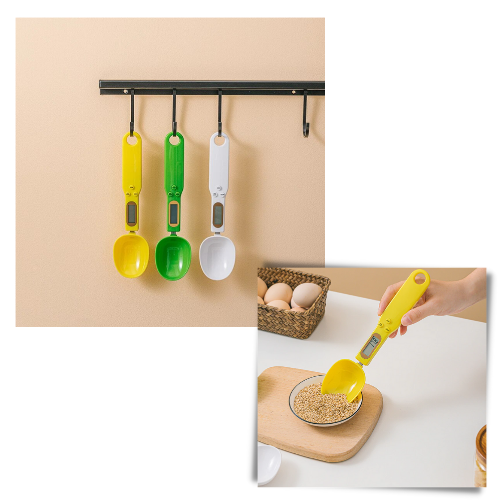 Measuring Scale Spoon with LCD Display - Ozerty