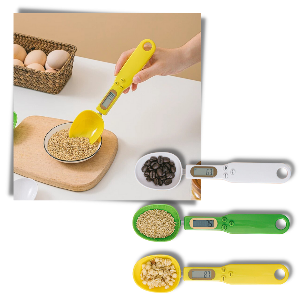 Measuring Scale Spoon with LCD Display - Ozerty