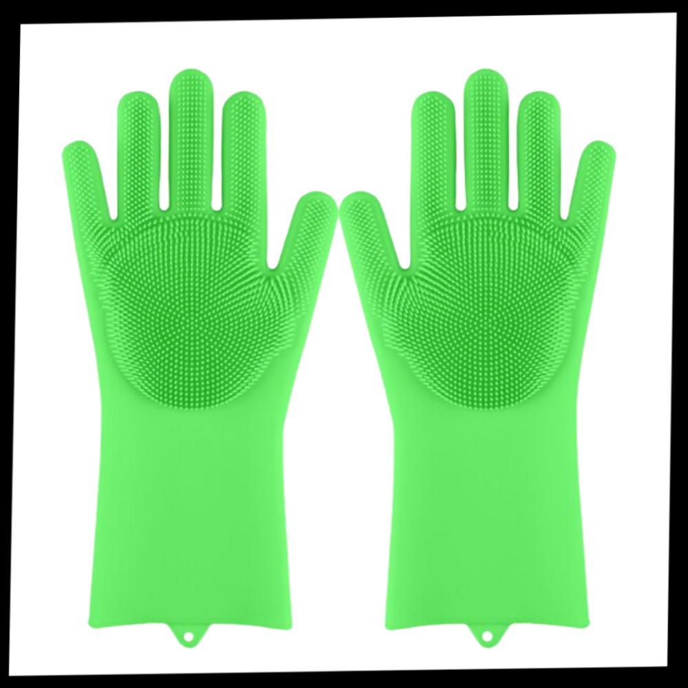 Multi-Purpose Silicone Washing-Up Gloves - Ozerty