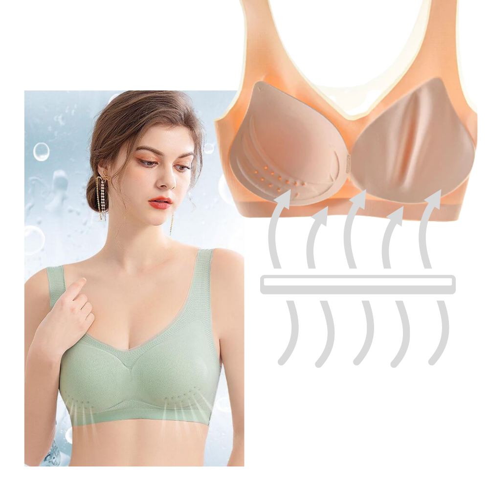 Ultra-Thin Ice Silk Seamless Bra - Ozerty