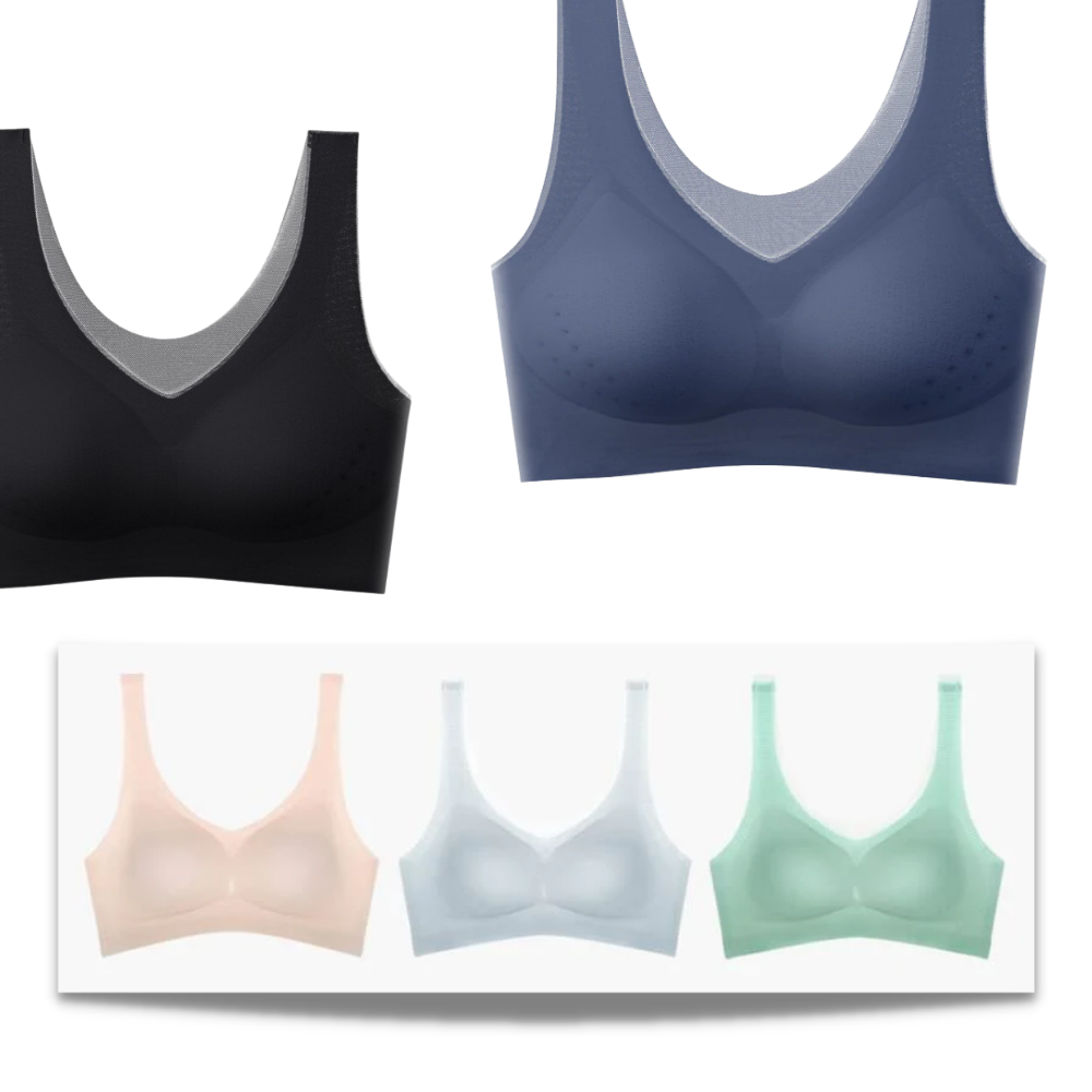 Ultra-Thin Ice Silk Seamless Bra - Ozerty