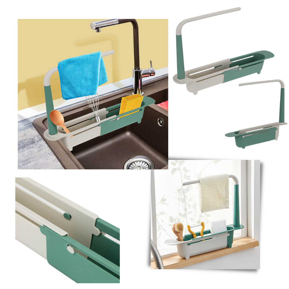 Extendable Storage Rack for Sink - Ozerty