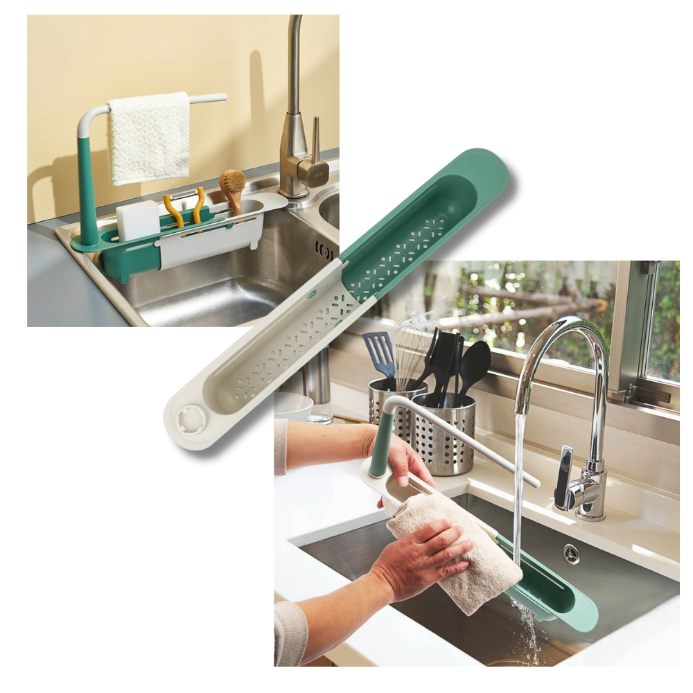 Extendable Storage Rack for Sink - Ozerty