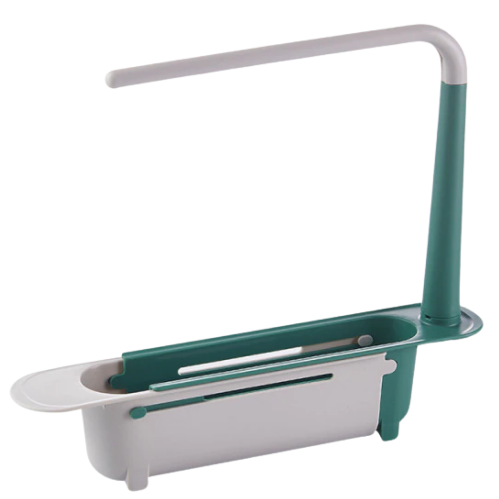 Extendable Storage Rack for Sink -Green - Ozerty