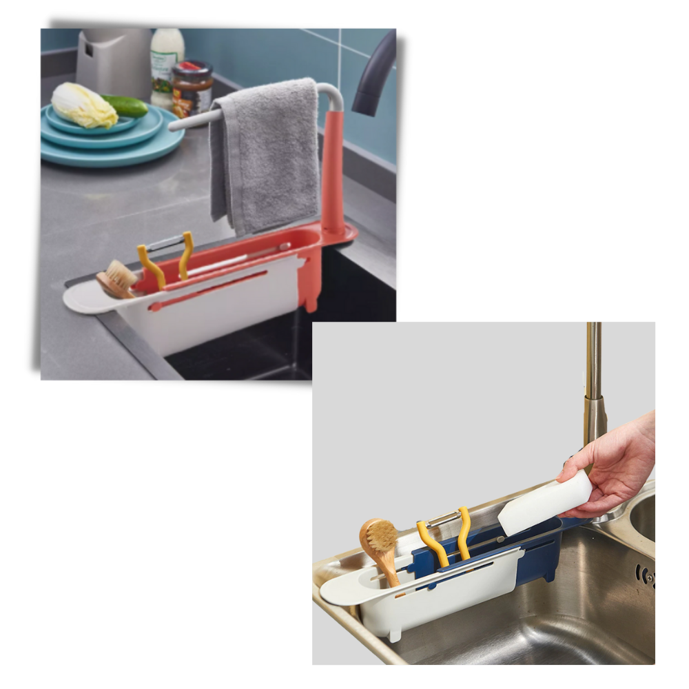 Extendable Storage Rack for Sink - Ozerty