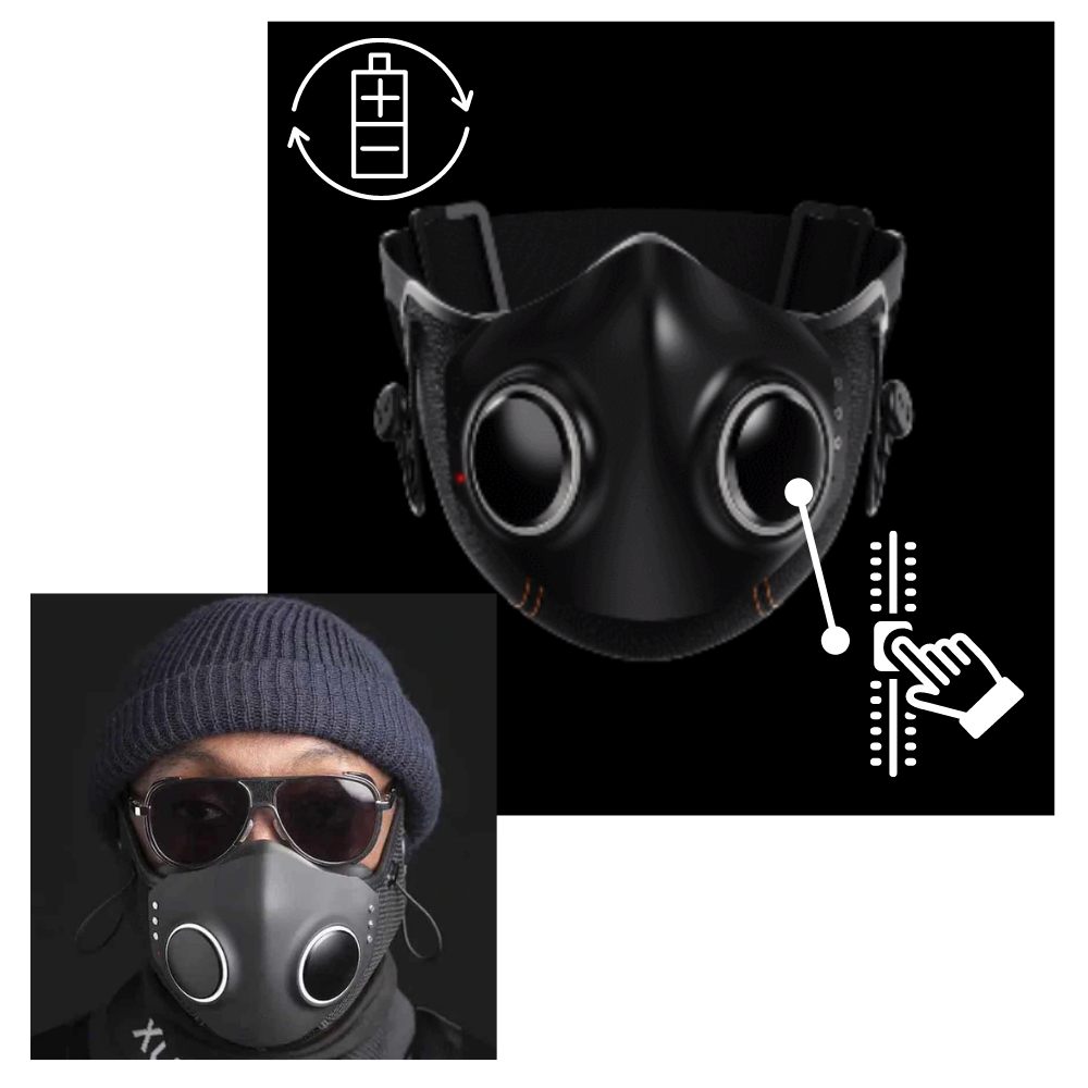 Stylish Protective Outdoor Face Mask - Ozerty