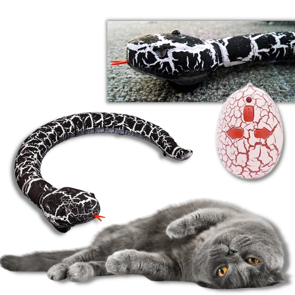 Remote control interactive snake toy for cat - Ozerty