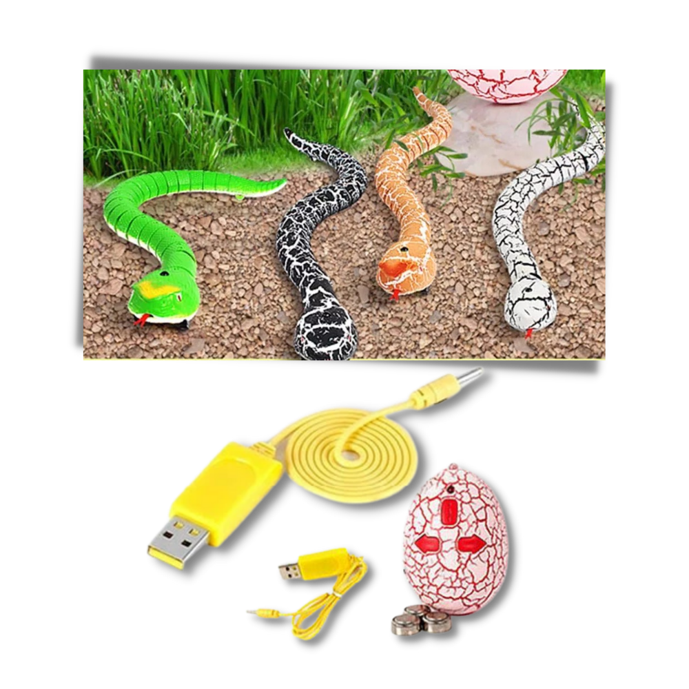 Remote control interactive snake toy for cat - Ozerty