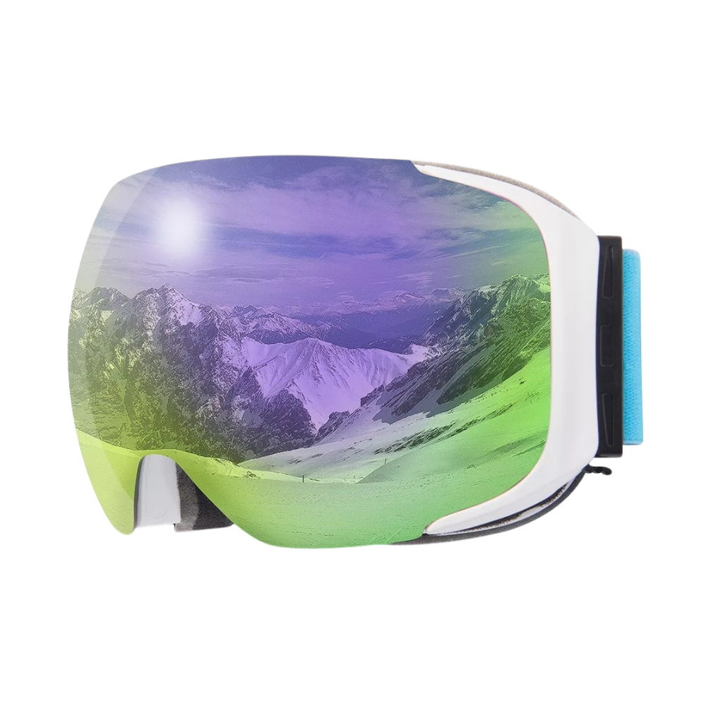 Snow Goggles with Lens Bundle -Purple - Ozerty