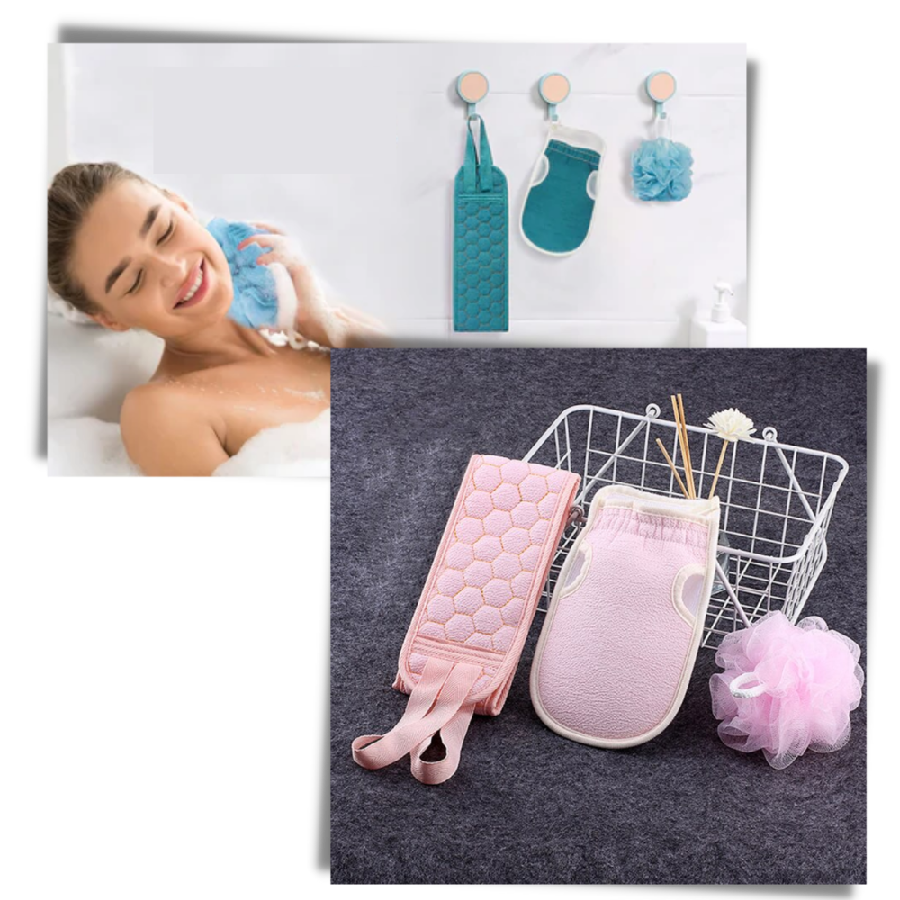 Splish Splash Scrubber & Bath Kit - Ozerty