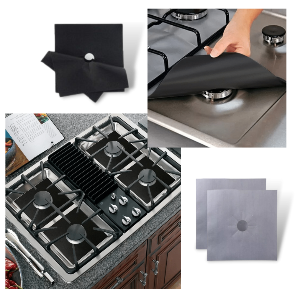 Gas Stove Protector Mat (Pack of 2) - Ozerty