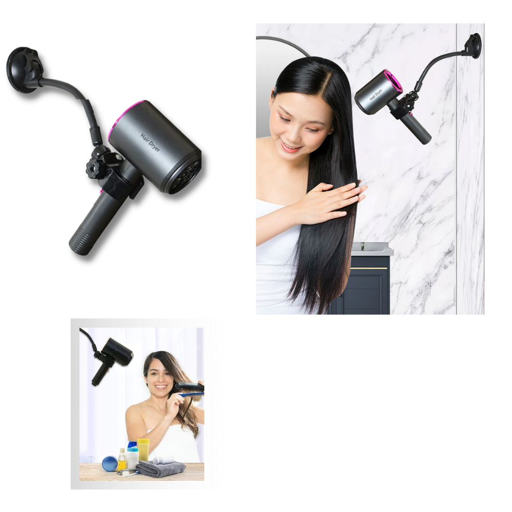 Hands-Free Hair Dryer Holder - Ozerty