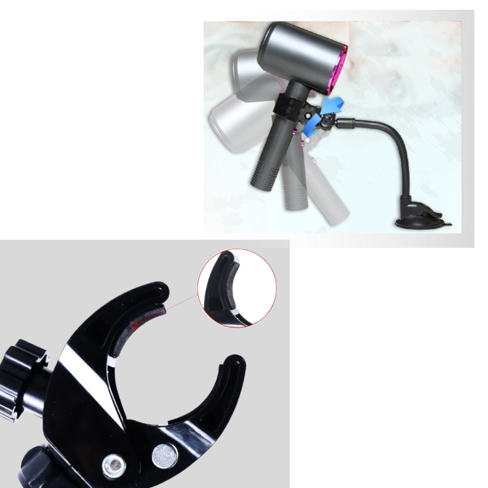 Hands-Free Hair Dryer Holder - Ozerty