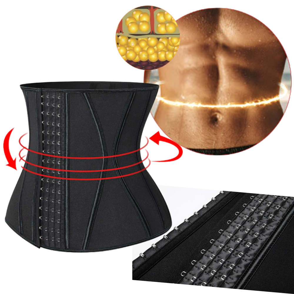 Double Strap Sauna Waist Trainer - Ozerty