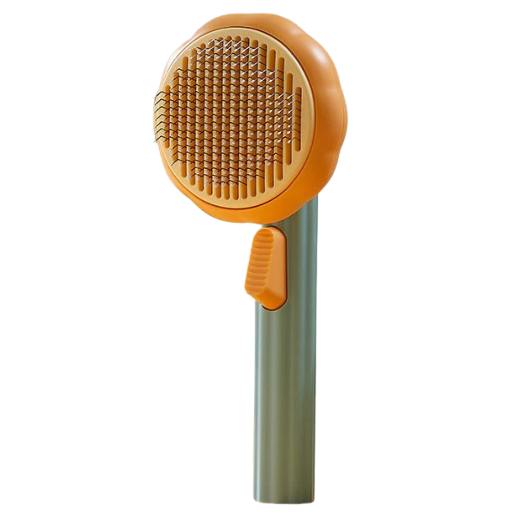 Self-cleaning pumpkin pet brush - Ozerty