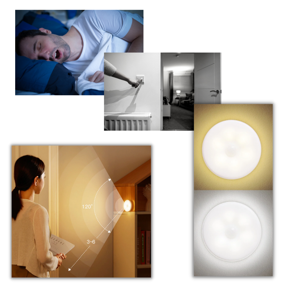 LED Light With Motion Sensor - Ozerty