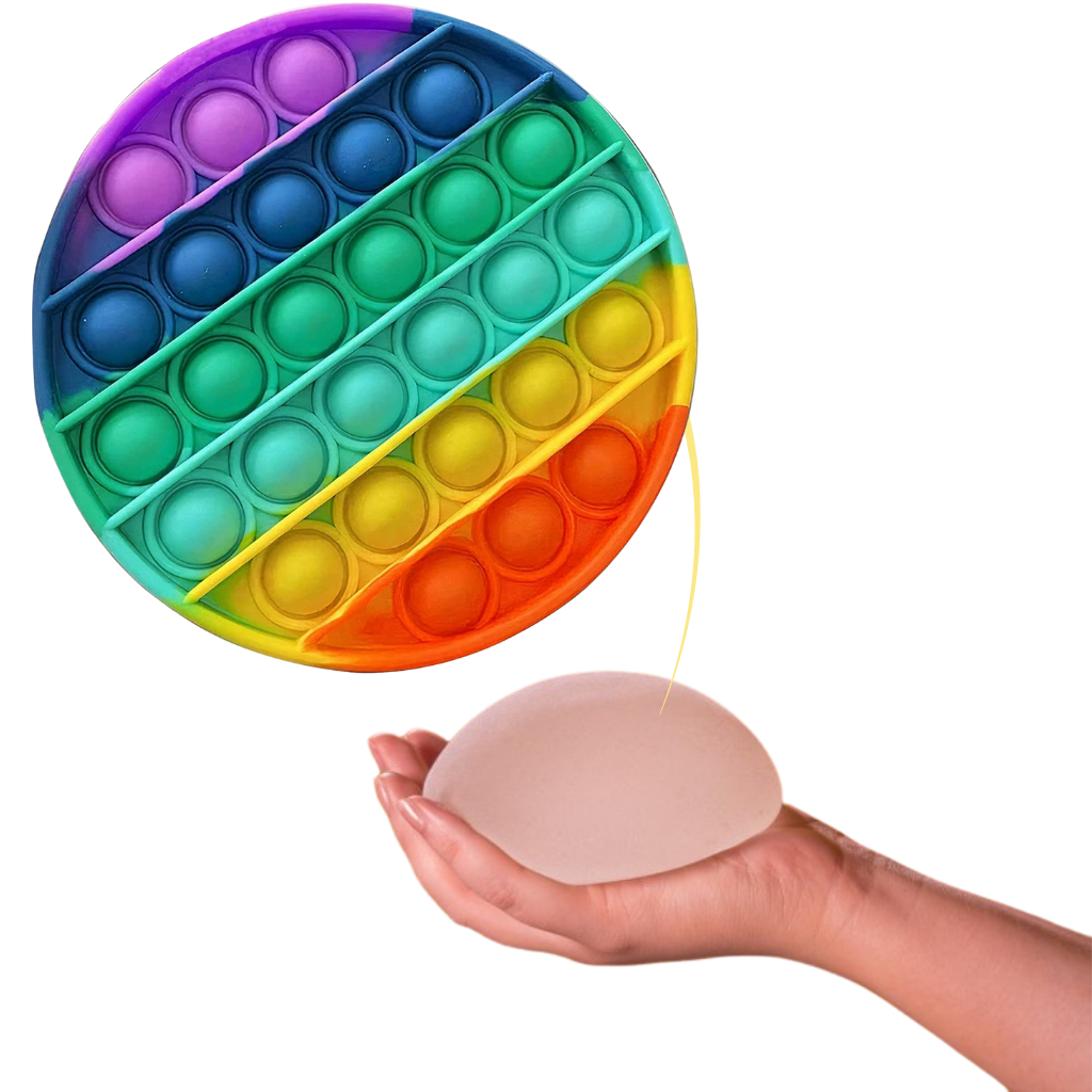 Simple dimple stress reliever sensory toy - Ozerty