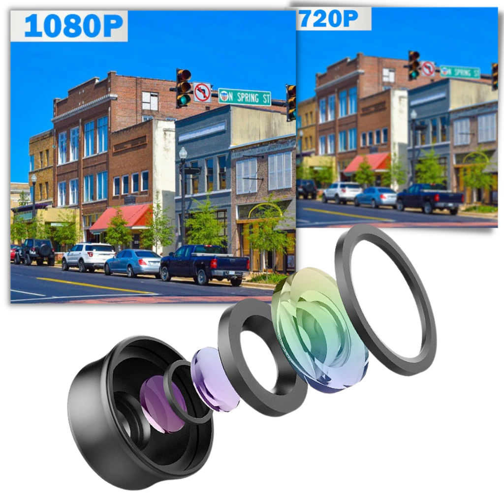 Solar surveillance camera - Ozerty