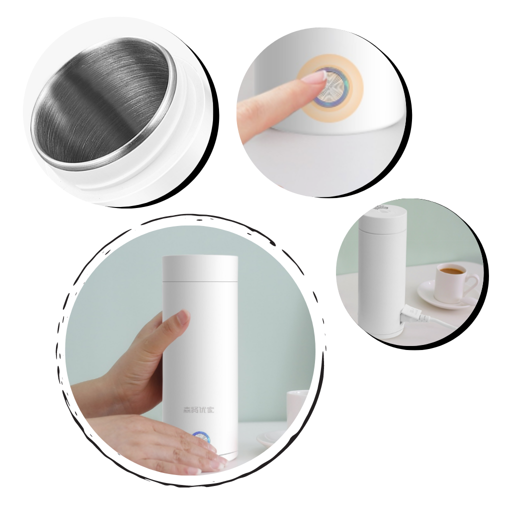 Portable Water Boiler 400ml - Ozerty