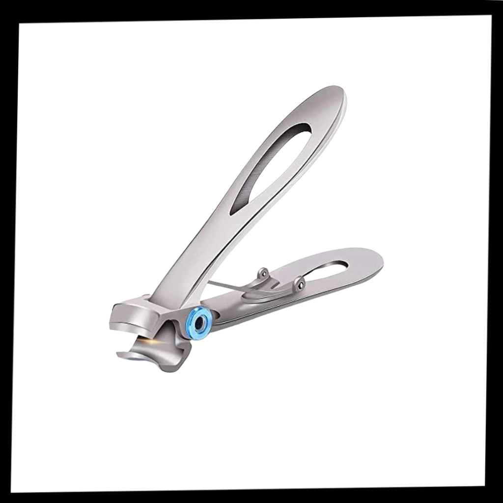 Stainless Steel Wide Jaw Nail Clippers - Ozerty