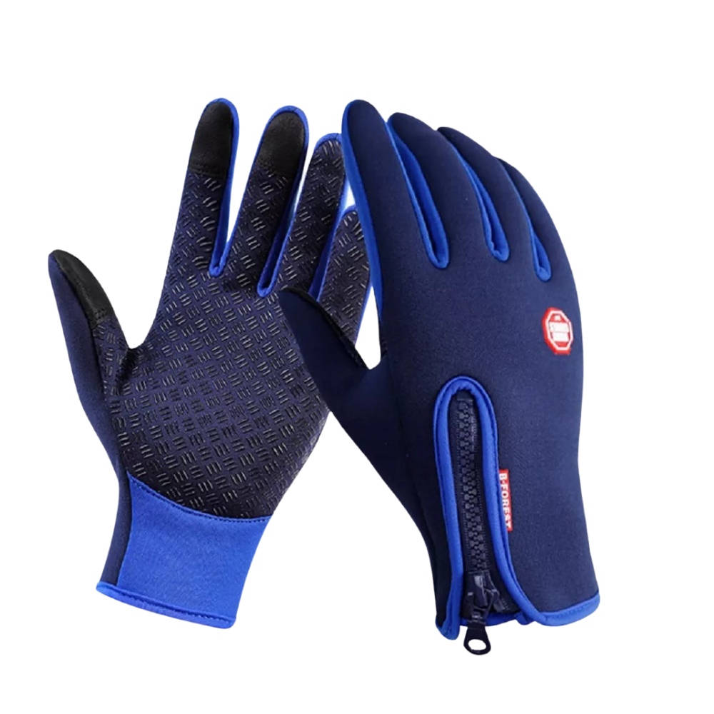 Unisex thermal gloves -Blue - Ozerty