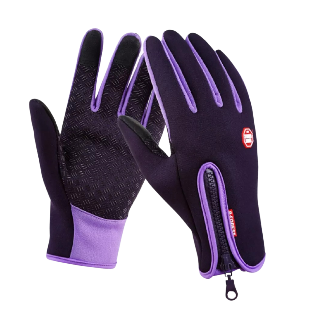 Unisex thermal gloves -Purple - Ozerty