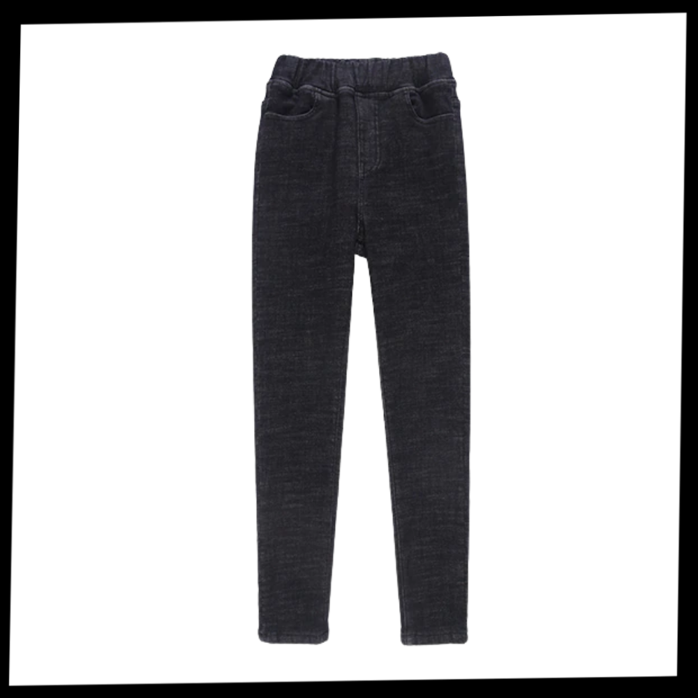 Women's Thermal Fleecy Jeggings - Ozerty