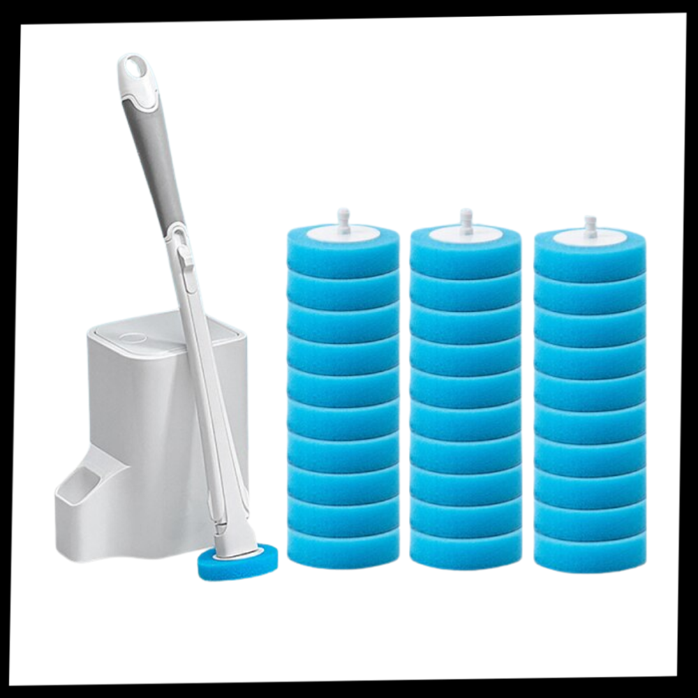 Disposable Toilet Brush Set - Ozerty