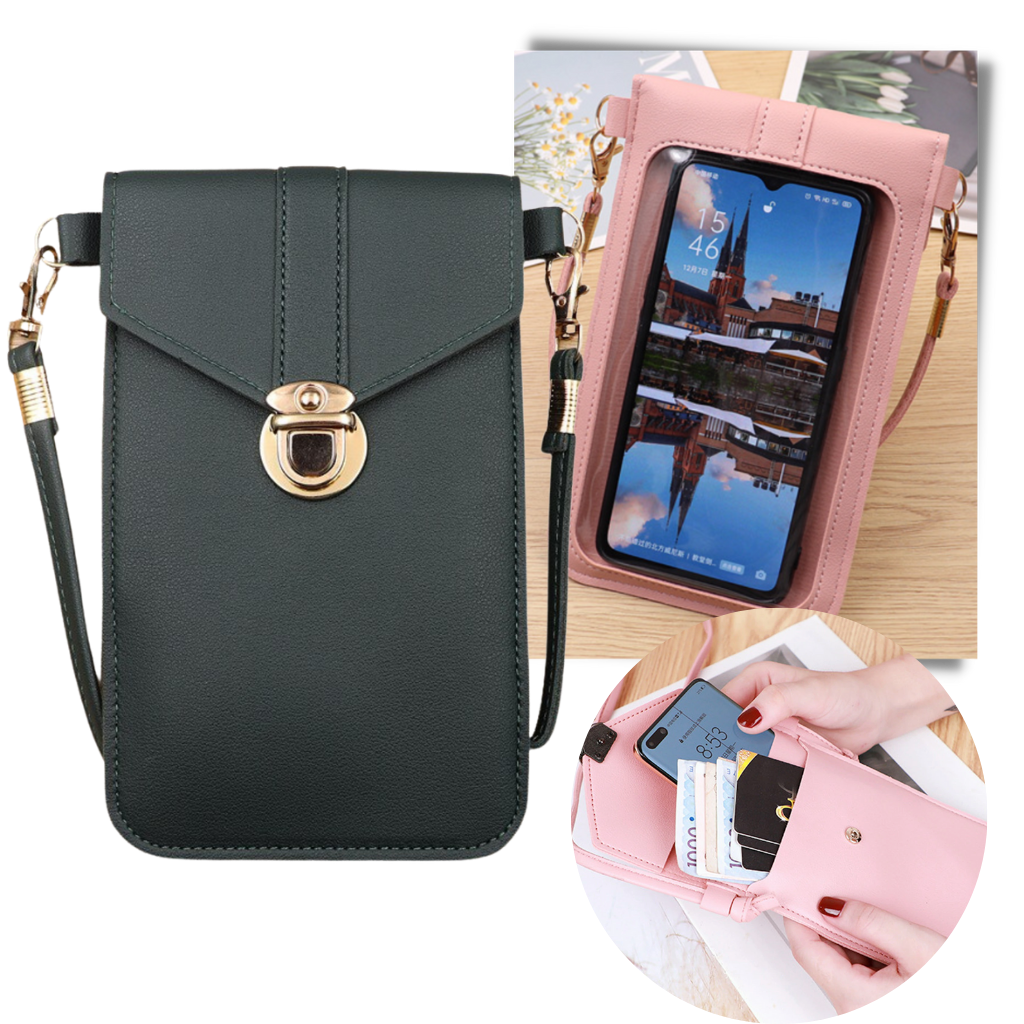 Touchscreen phone crossbody bag - Ozerty