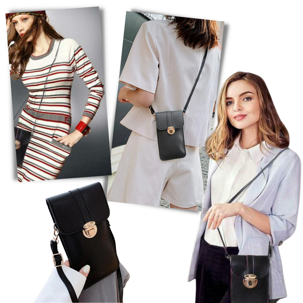 Touchscreen phone crossbody bag - Ozerty