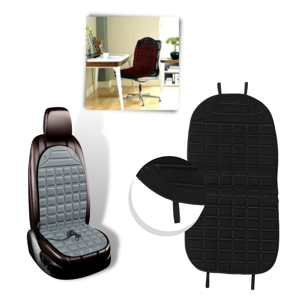 Heated Seat Cover for Car, SUV, and Truck - Ozerty