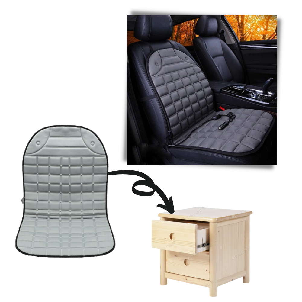 Heated Seat Cover for Car, SUV, and Truck - Ozerty